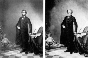 Everyone knows this picture on the left but who is that on the right? John Calhoun.